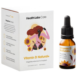 Health Labs Care Vitamin D Natural+ Suplement diety