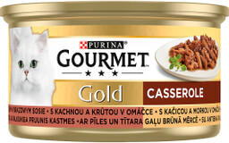 Purina Gourmet Gold kaczka/indyk w sosie 24x85g
