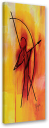 Obraz na płótnie, Łucznik Afryka 50x150