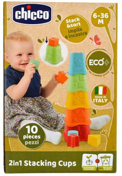 Wieża 2w1 kubeczki Eco+ - Chicco