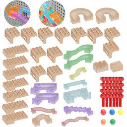 MASTERKIDZ Zestaw Konstrukcyjny Tor dla Piłek do Tablica