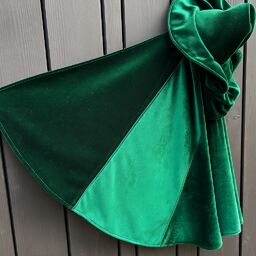 Magiczna peleryna dla dziecka "Zielony Hobbit"