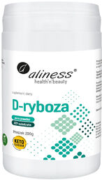 Aliness D-ryboza, proszek, 200 g