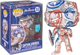 Funko Pop! Art Series: Marvel Avengers - Captain