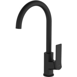 BATERIA ZLEWOZMYWAKOWA 38,5 CM ,CZARNA MAT