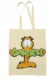 Torba Shopper-Materiałow-Na Ramie-Garfield-Prezent