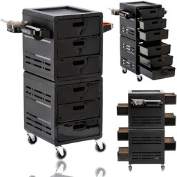 Wózek pomocnik fryzjerski do farbowania kosmetyczny do salonu