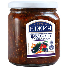 Bakłażany z suszoną śliwką, Nizhyn, 450g