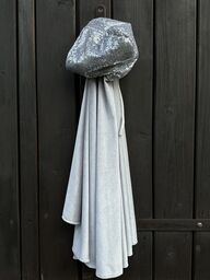 Magiczna peleryna dla dziecka "Srebrny mag"