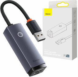 Adapter karta sieciowa LAN Baseus Erhernet przejściówka USB-A