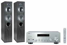YAMAHA Zestaw stereo MusicCast R-N600A + INDIANA Line