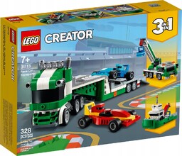 Lego Creator 3w1 31113 Laweta Z Wyścigówkami