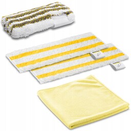 Ścierki z mikrofibry do mopa parowego parownicy Karcher