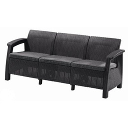 KETER Sofa ogrodowa Cofru Love Seat 3 osobowa