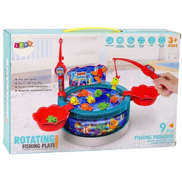 Gra Magnetyczna Zręcznościowa Łowienie Rybek Światła Dźwięki, Gra