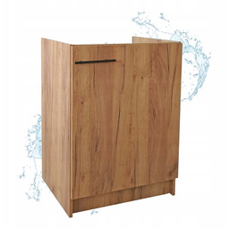 Nowoczesna Szafka Kuchenna Stojąca Dąb Złoty 60 x