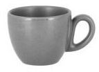 Filiżanka do espresso szara 80 ml, Shale