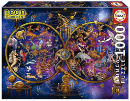 Puzzle 1000 Konstelacje (fluorescencyjne) - Educa