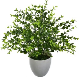 SZTUCZNA ROŚLINA KWIAT BUKSZPAN W DONICZCE KOMPOZYCJA DEKORACJA