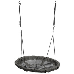 Huśtawka wisząca bocianie gniazdo 95cm Antracytowa do ogrodu