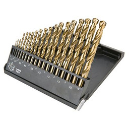 Wiertło do metalu HSS-TiN 1,0 - 10,0 mm,