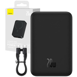 Powerbank magnetyczny Baseus Magnetic Mini 20000mAh, USB-C 20W