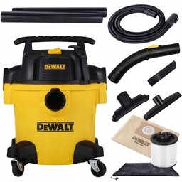 DeWalt Odkurzacz przemysłowy na sucho/mokro 20l 1050W Akcesoria