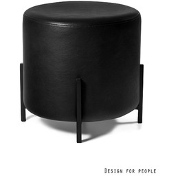 Taboret soplo czarny unique