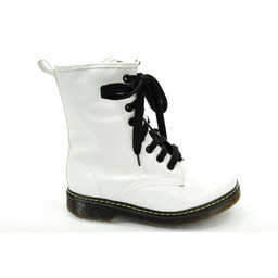 Kornecki 6017 kozaczki białe zimowe Glany r. 32