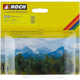 NOCH Krzewy, zielone, 5 sztuk, wysokość 3-4 cm,