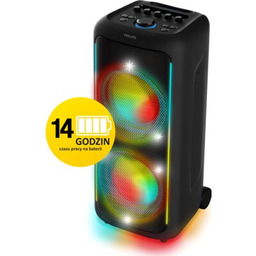 Philips Power Audio PHILIPS TAX5000E/10, 100W, Bluetooth, Bateria