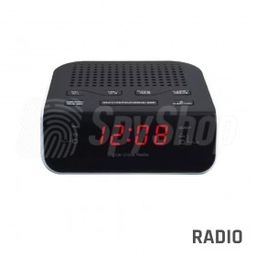 Ukryty podsłuch kwarcowy w radiobudziku