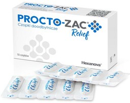 Procto-Zac Relief czopki, 10 szt.