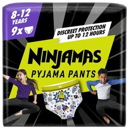 PAMPERS Pieluchomajtki Ninjamas Statki kosmiczne (9 szt.)
