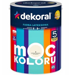 Farba Dekoral Moc Koloru Kwitnąca Magnolia 5L