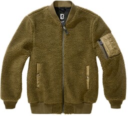 kurtka MA1 SHERPA JACKET olive-XXL