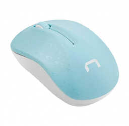 Mysz bezprzewodowa Natec Toucan 1600DPI niebiesko-biała