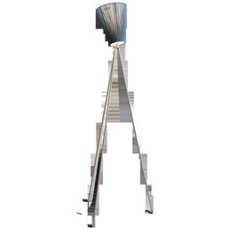 Northern - Oslo Wood Lampa Podłogowa Stal/Zielona