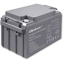QOLTEC Akumulator 53037 65Ah 12V