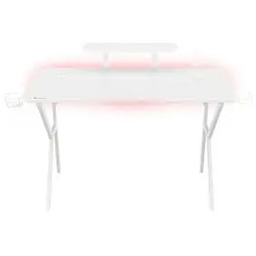 Genesis Holm 320 RGB 120cm Biały Biurko gamingowe