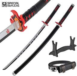 Miecz Katana Demon Slayer Tanjiro Kamado''s Drewniany JT10666