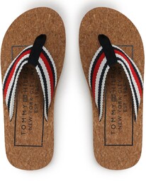 Japonki Tommy Hilfiger Cork Beach Sandal FM0FM04475 Kolorowy