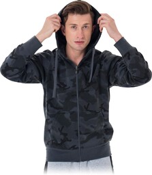 SMOKER - bluza ochronna rozpinana z kapturem -