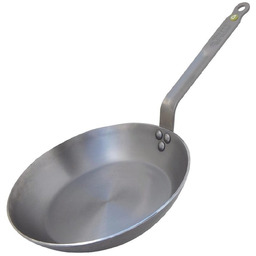 De Buyer Patelnia do indukcji ze stali błękitnej