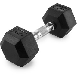 UpForm Hantla żeliwna gumowana HEX 7,5 kg -