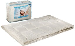 Kołdra antyalergiczna 180x200 Aksamitna letnia ekri 100% microfibra
