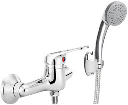 DEANTE BYU 041M Lobo chrom bateria natryskowa ścienna
