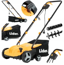 Mocny 3w1 Aerator Wertykulator Elektryczny