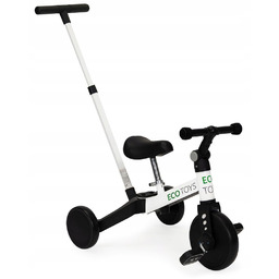 Rower trójkołowy biegowy 2w1 rączka do prowadzenia Ecotoys