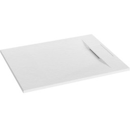 INVENA Brodzik prostokątny ALVERO 90x80x2,6 biały AK-7B-809-H